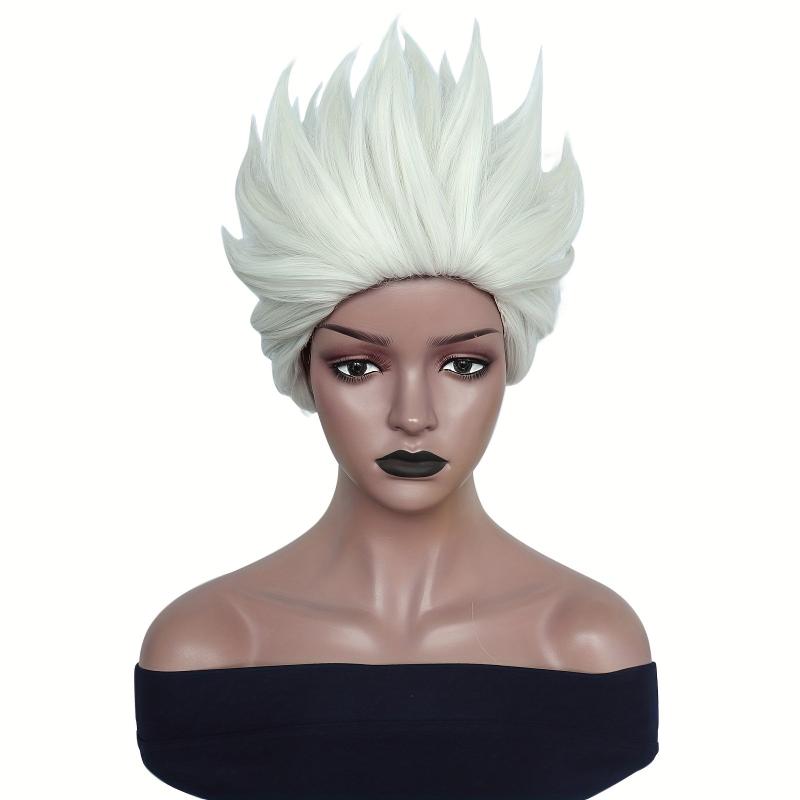 Synthetic Hair 30 Short Wig Anime Cosplay Wig For Halloween