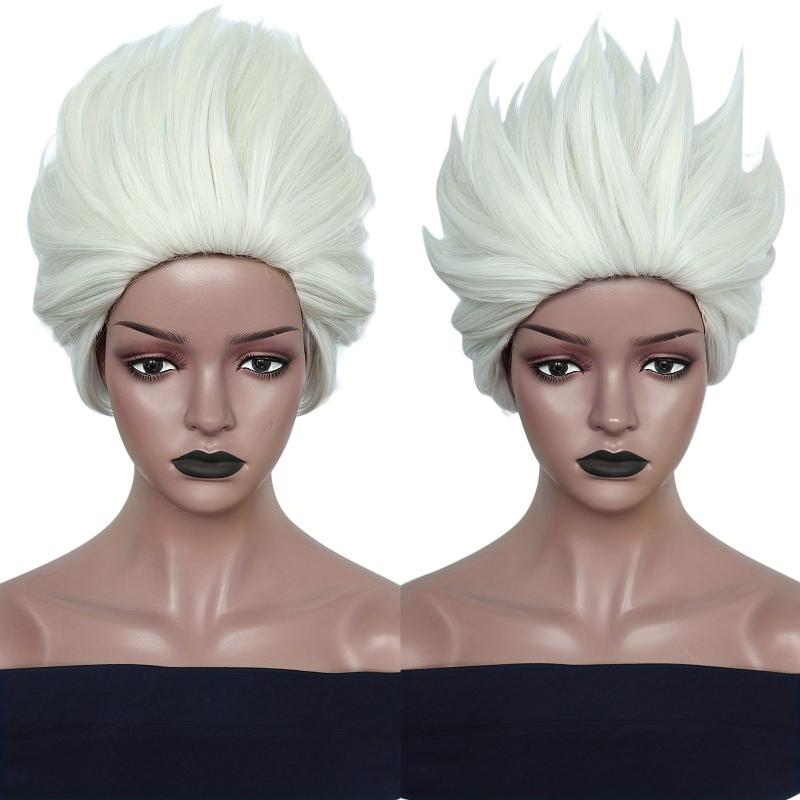 Synthetic Hair 30 Short Wig Anime Cosplay Wig For Halloween