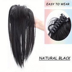 Long Curly Wavy Ponytail Extensions Synthetic Clip In Hair Extensions