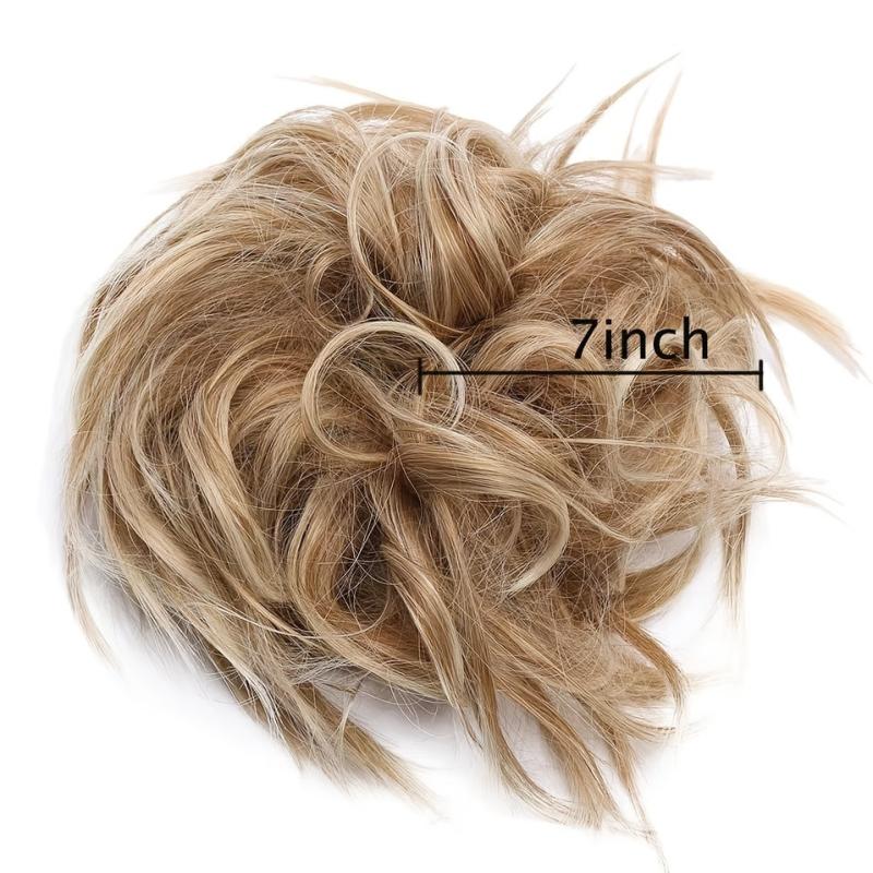 Synthetic Hair Buns - Messy Bun Extensions - Donut Bun Scrunchie