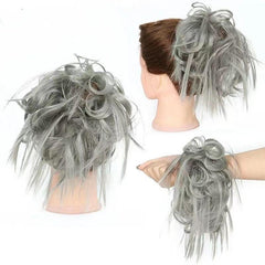 Synthetic Hair Buns - Messy Bun Extensions - Donut Bun Scrunchie