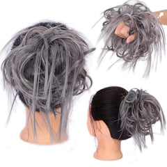 Synthetic Hair Buns - Messy Bun Extensions - Donut Bun Scrunchie