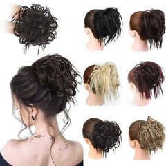 Synthetic Hair Buns - Messy Bun Extensions - Donut Bun Scrunchie
