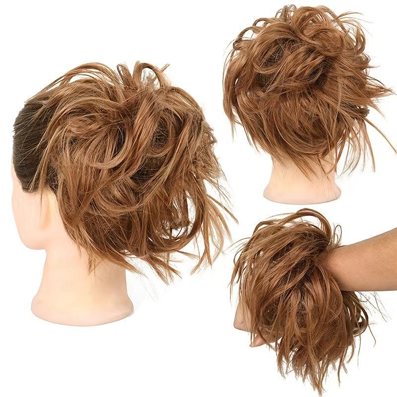 Synthetic Hair Buns - Messy Bun Extensions - Donut Bun Scrunchie