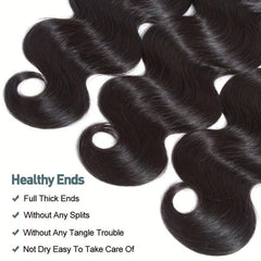 Long Body Wave Human Hair Bundles for Daily Use