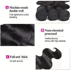 Long Body Wave Human Hair Bundles for Daily Use