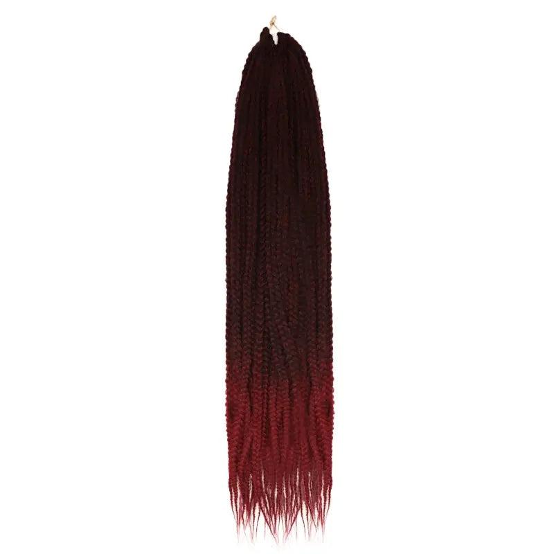 Crochet Box Braids Hair Extension Pre Looped Synthetic Hair Extensions