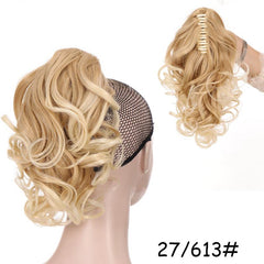 Short Curly Claw Clip Ponytail Hair Extension