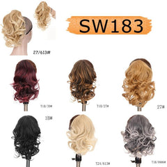 Short Curly Claw Clip Ponytail Hair Extension