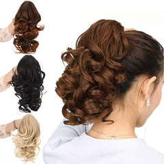 Short Curly Claw Clip Ponytail Hair Extension