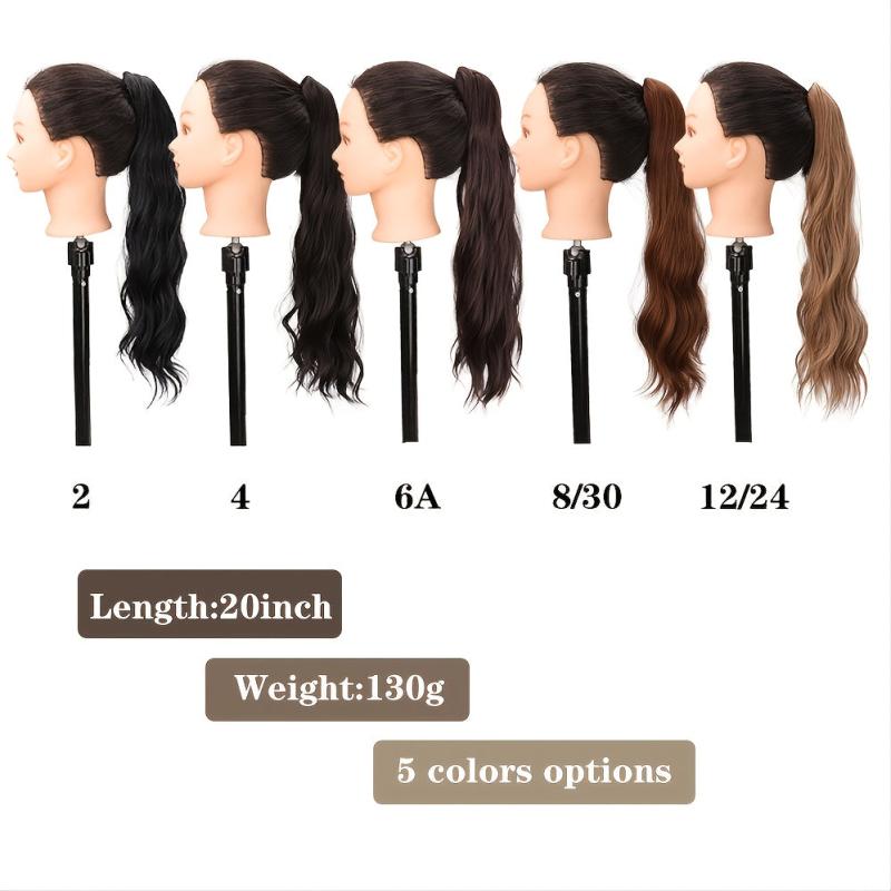 50 8 Cm Claw Clip On Ponytail Hair Extension Hairpiece