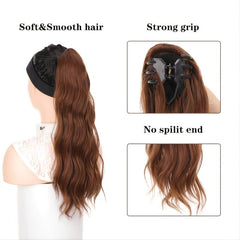 50 8 Cm Claw Clip On Ponytail Hair Extension Hairpiece