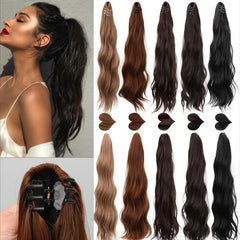 50 8 Cm Claw Clip On Ponytail Hair Extension Hairpiece