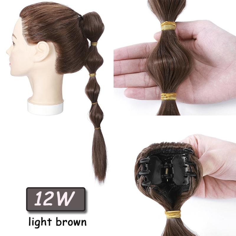 Natural Long Braided Synthetic Ponytail Hair Extension 72 Cm
