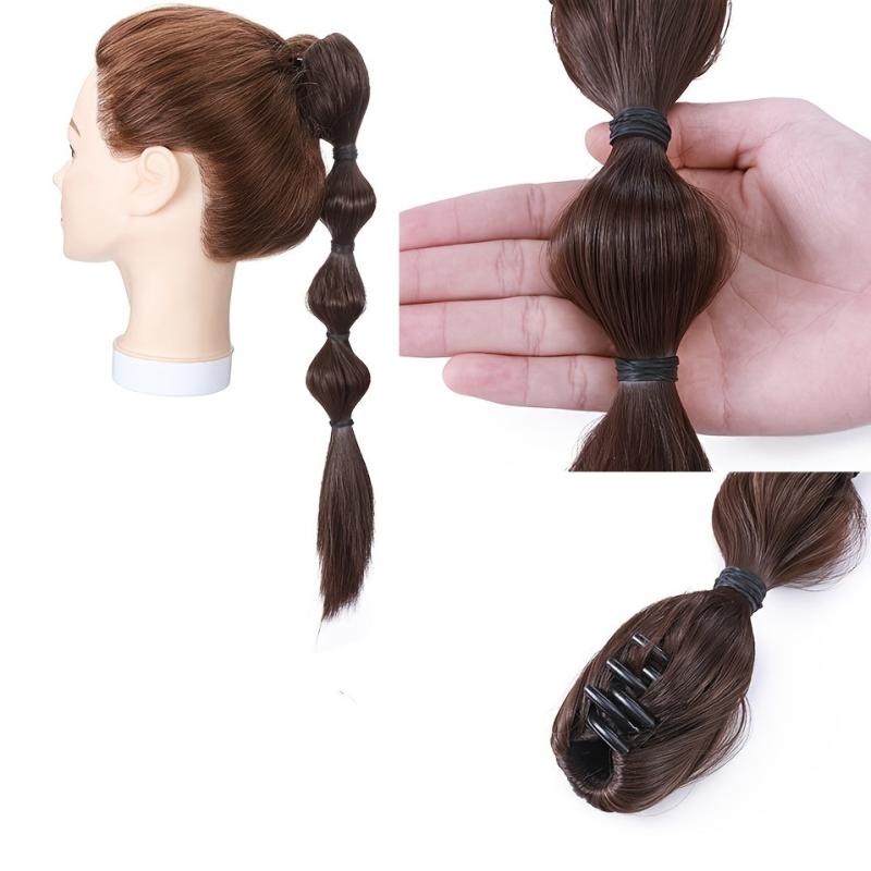 Natural Long Braided Synthetic Ponytail Hair Extension 72 Cm