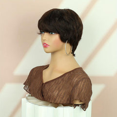 Virgin Brazilian Straight Hair Wig 150 Density
