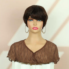 Virgin Brazilian Straight Hair Wig 150 Density