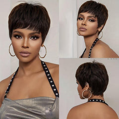 Virgin Brazilian Straight Hair Wig 150 Density