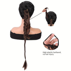 66 cm Long Twist Braid Ponytail Extensions with Hair Tie