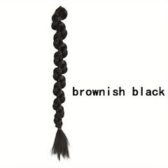 50 8 Cm Double Ponytail Braid Extensions Y2K Twist Braided Hair Extensions