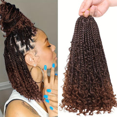Goddess Box Braids Crochet Hair 35 1 Pack Bohomian Crochet Box Braids