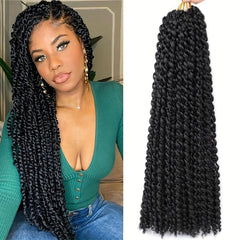 Passion Twist Hair 72cm Water Wave Crochet Goddess Hair