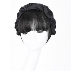 Synthetic Cloud Headband With Air Bangs Short Straight Synthetic Hair Bangs