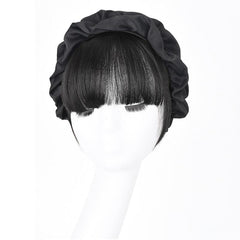 Synthetic Cloud Headband With Air Bangs Short Straight Synthetic Hair Bangs