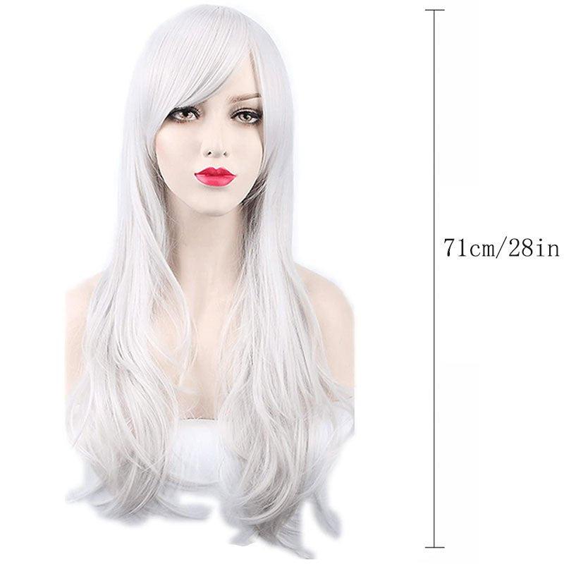 Long Curly Movie Cosplay Wig Synthetic Wig for Halloween Party