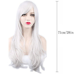 Long Curly Movie Cosplay Wig Synthetic Wig for Halloween Party