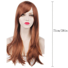 Long Curly Movie Cosplay Wig Synthetic Wig for Halloween Party