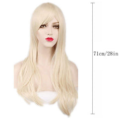 Long Curly Movie Cosplay Wig Synthetic Wig for Halloween Party