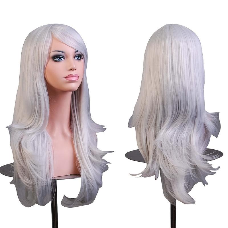 Long Curly Movie Cosplay Wig Synthetic Wig for Halloween Party