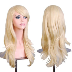 Long Curly Movie Cosplay Wig Synthetic Wig for Halloween Party