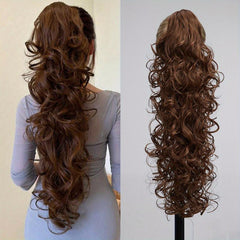 60 96 Cm Long Curly Wavy Claw Ponytail Extensions