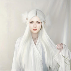Anime Cosplay Wig Long Straight Hair Ancient Costume Hanfu Wig for Halloween