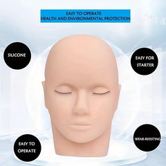 Facial Makeup Mannequin Head for Training