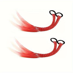Colorful Wigs Beauty Hair Bands Headwear Twist Braid Rope Ponytail