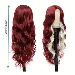 Long Curly Wavy Wig Synthetic Heat Resistant Natural Look Daily Use