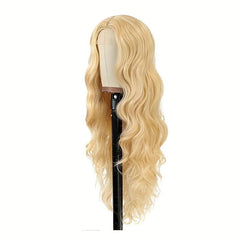 Long Curly Wavy Wig Synthetic Heat Resistant Natural Look Daily Use