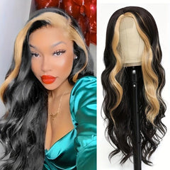 Long Curly Wavy Wig Synthetic Heat Resistant Natural Look Daily Use