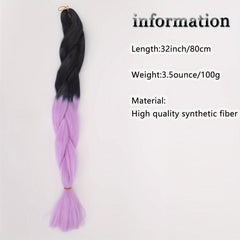 Synthetic Crochet Braids Hair Extensions 81 28 Cm Jumbo Braiding Hair Extensions