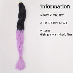 Synthetic Crochet Braids Hair Extensions 81 28 Cm Jumbo Braiding Hair Extensions