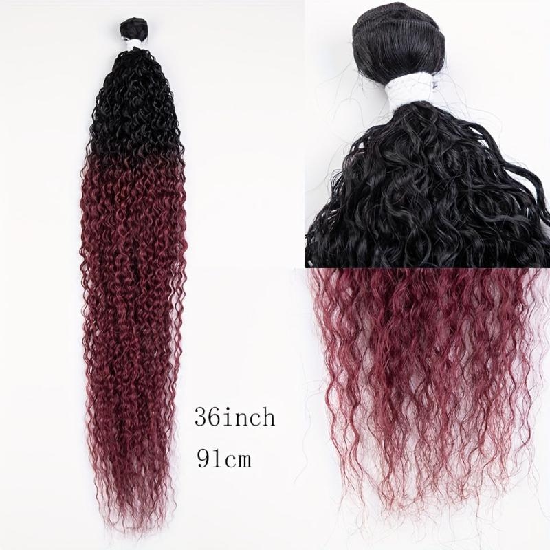 44cm Ombre Long Wavy Goddess Braiding Hair Extension