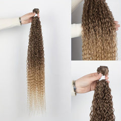 44cm Ombre Long Wavy Goddess Braiding Hair Extension