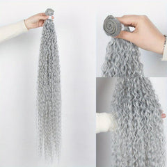 44cm Ombre Long Wavy Goddess Braiding Hair Extension