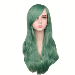 Multicolor Loose Curly Hair Wig for Women - 60 96 Cm