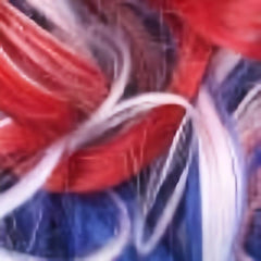Harajuku Style Red Gradient Long Curly Hair Synthetic Wig for Women