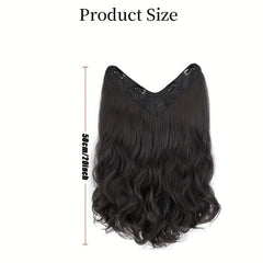 Long Curly Hair Extensions 4 Clips In One Piece Hair Extension