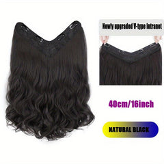 Long Curly Hair Extensions 4 Clips In One Piece Hair Extension